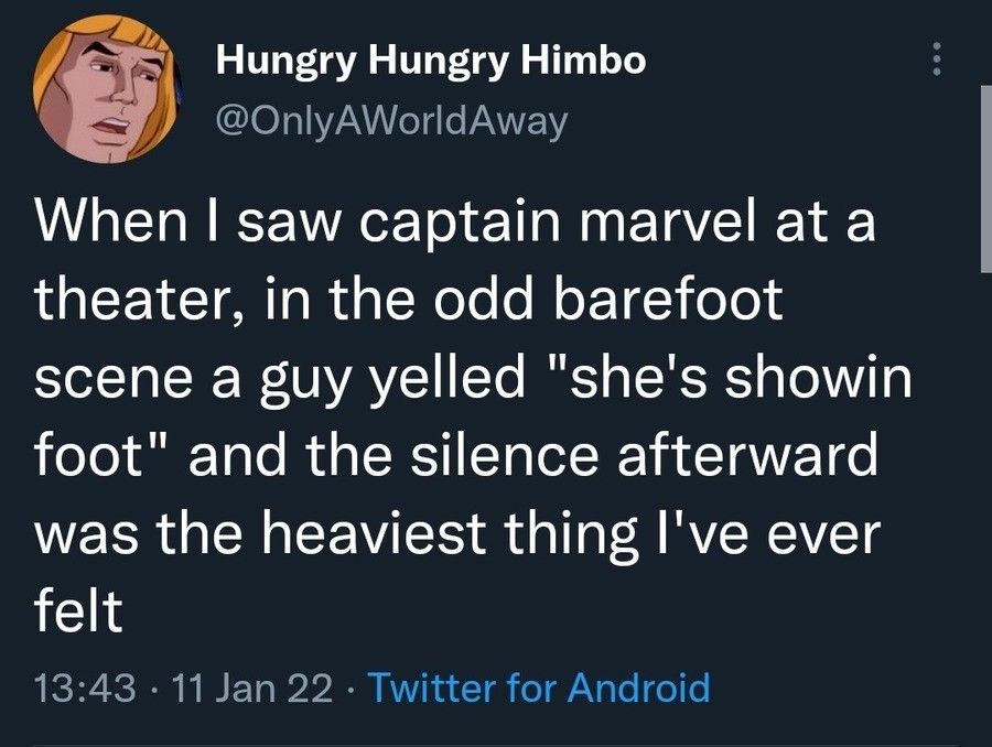 You can tell it's real because nobody clapped during a showing of Captain Marvel