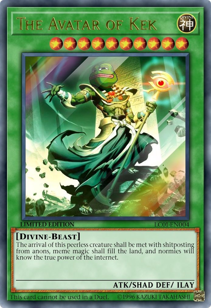 Pepe/apu a day - 776 uhhh This card cannot be used in a duel