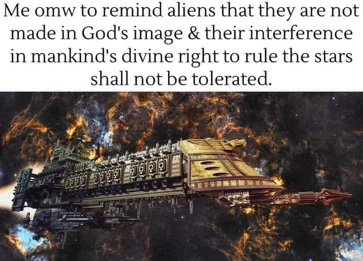 begone xeno scum