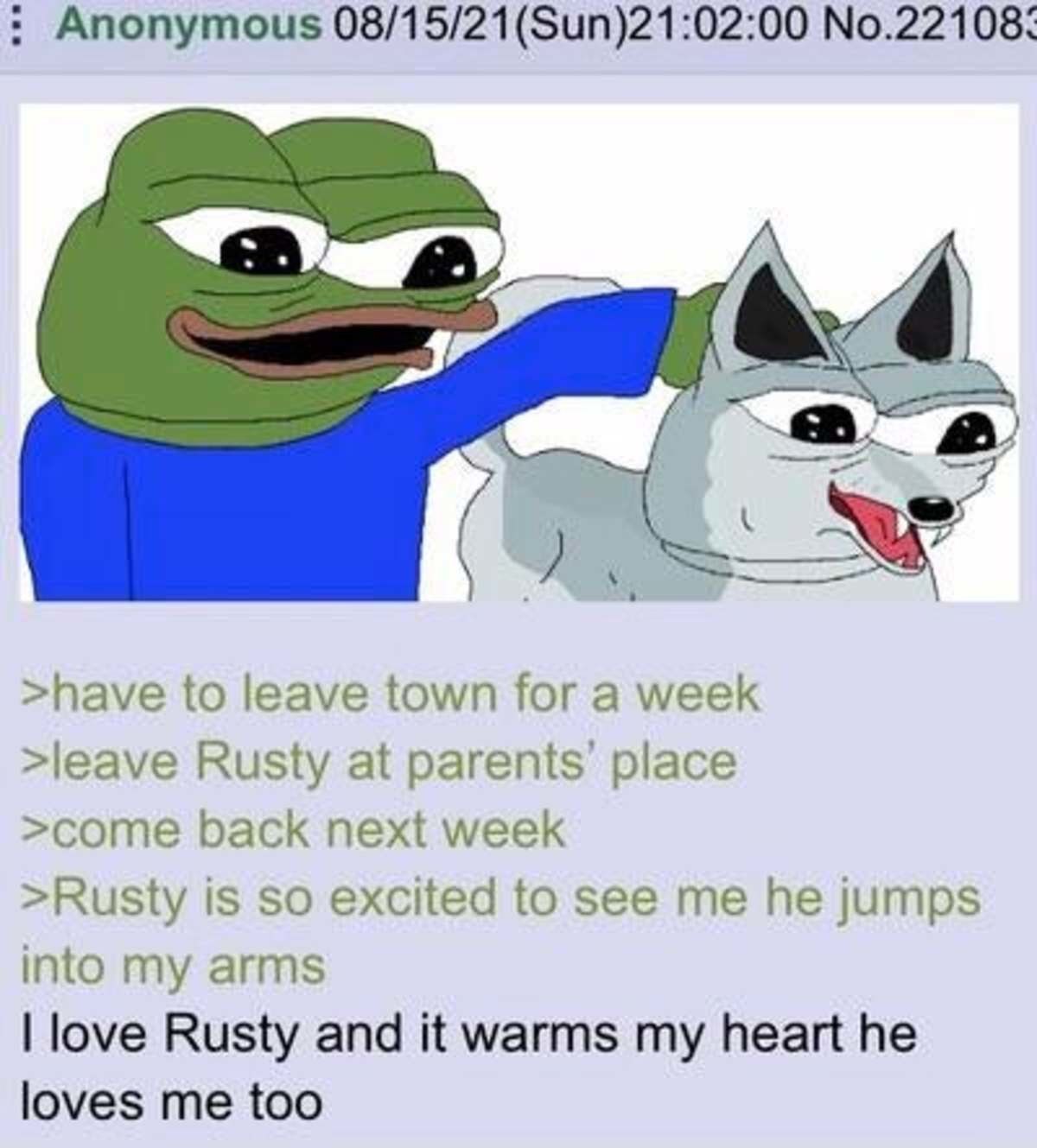 rusty is best boy