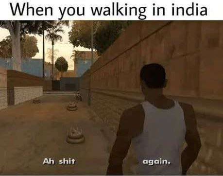 india walk