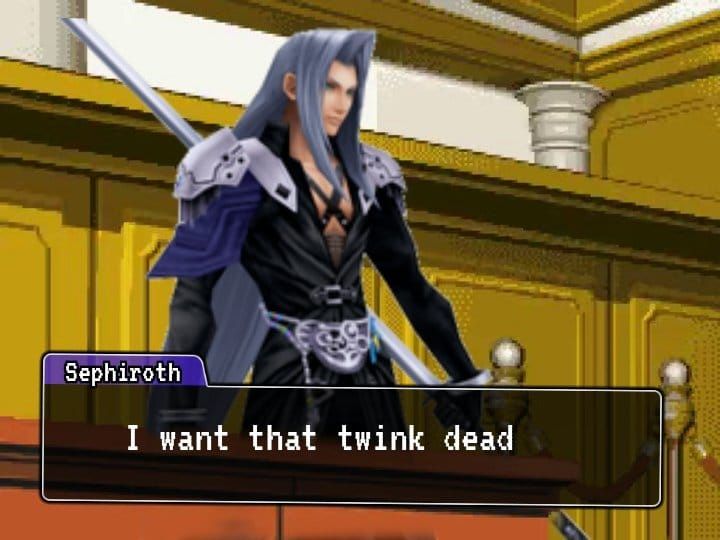 Sephiroth ace attorney