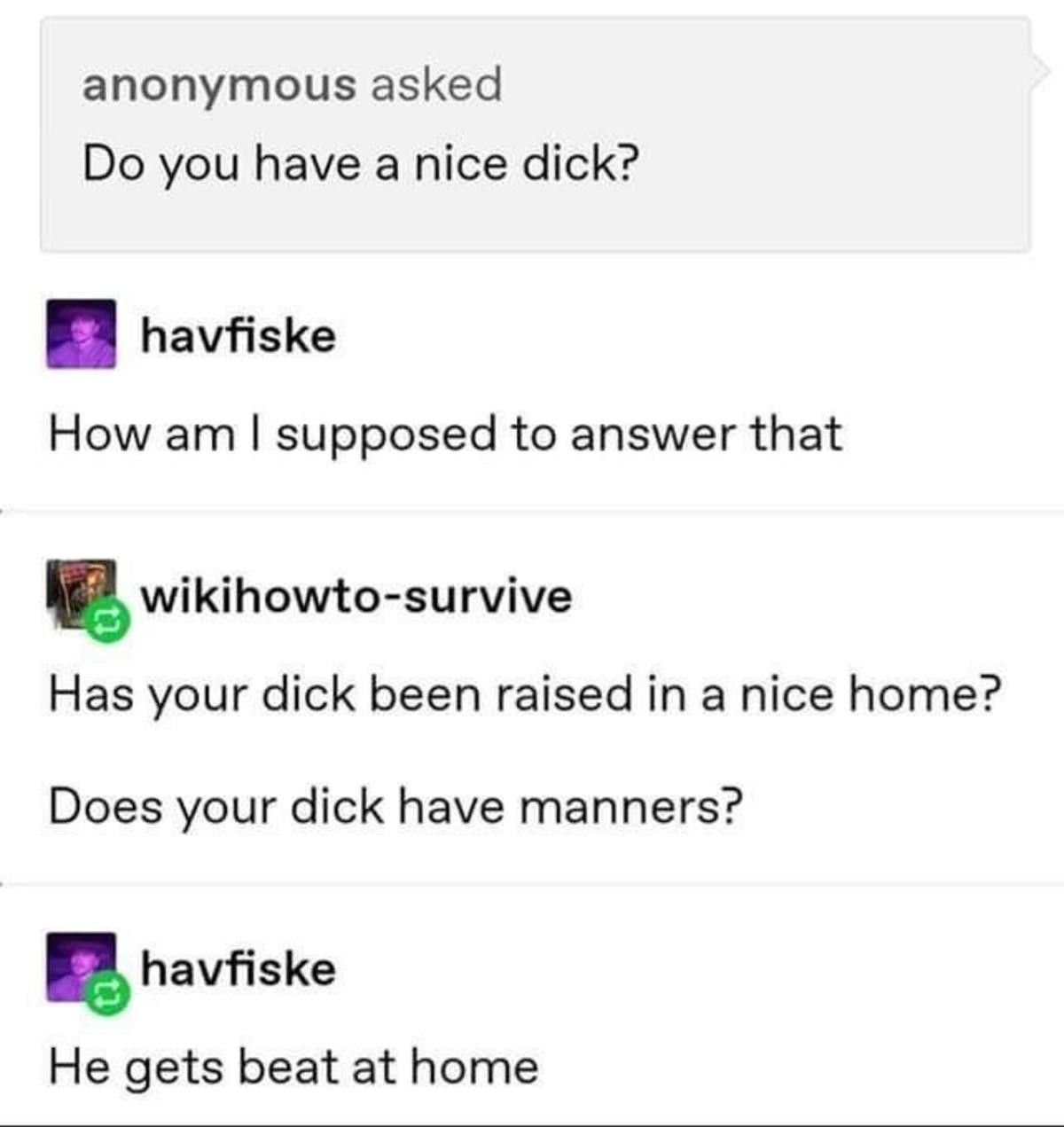 dick