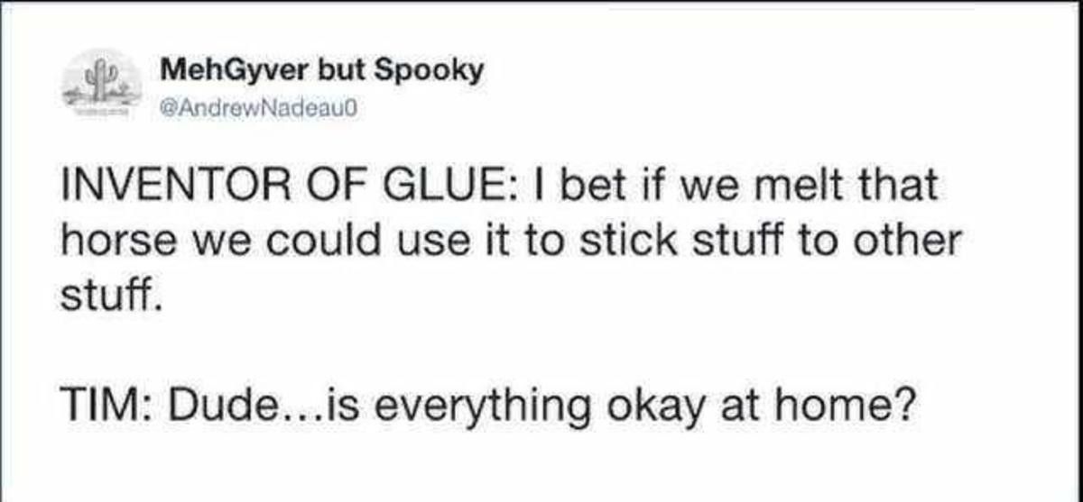 i eat glue