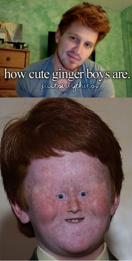 Redheads are cute