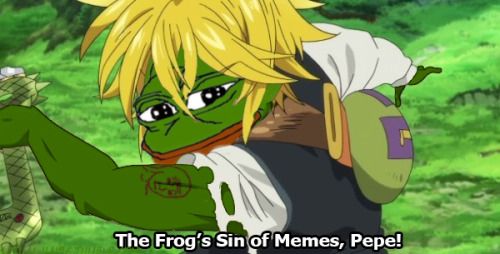 Pepe/apu a day - 831 The frog's sin of memes