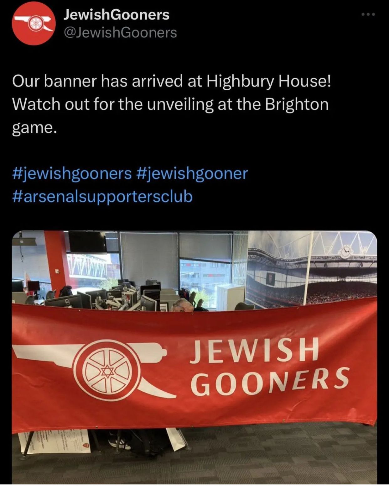 #JewishGooners