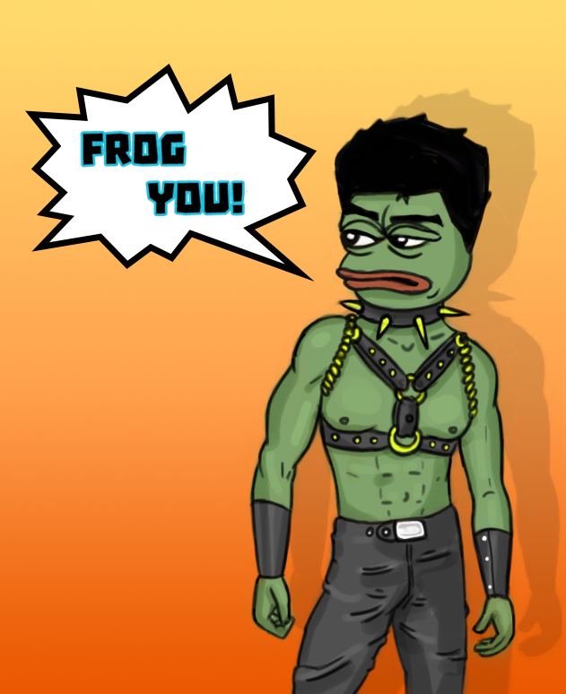 Pepe/apu a day - 868 Gachimuchi pepe