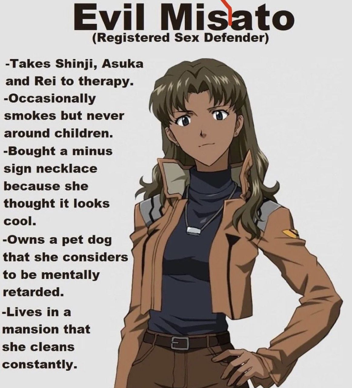 brown Misato is pretty hot not gonna ngl