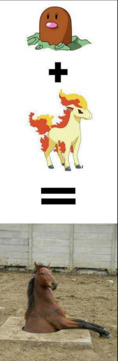 Ponyta + Diglett = ???