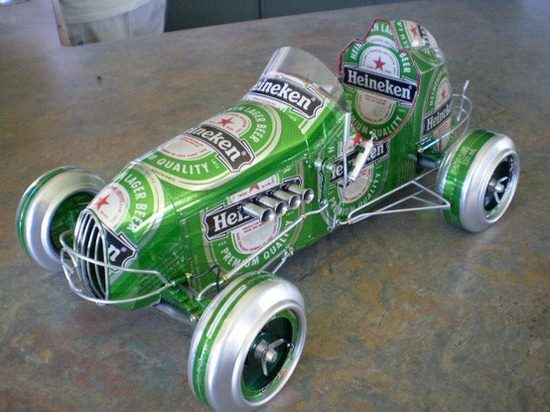 Heineken car