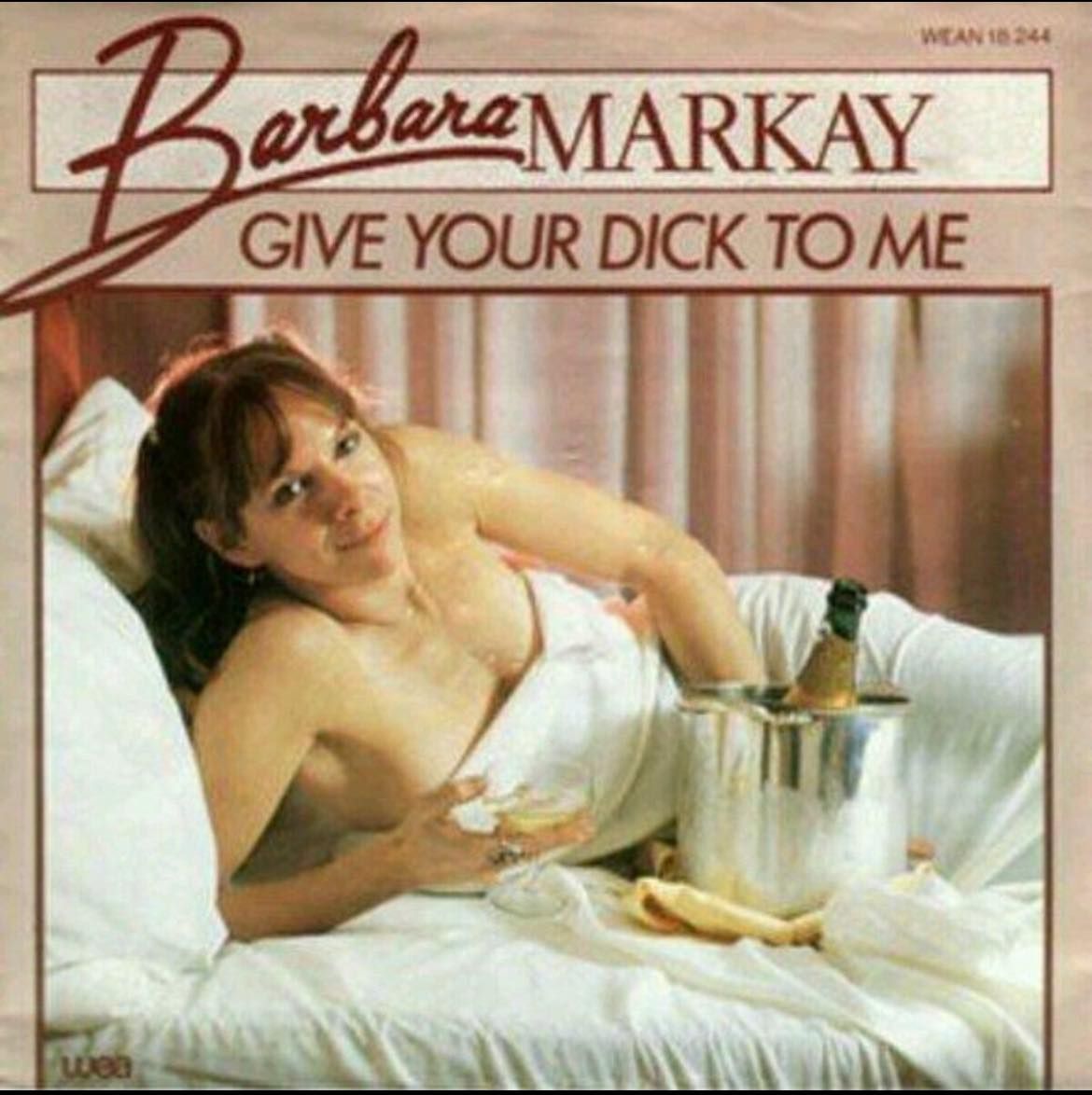 Just don't waste Barbara's time! The bottle is for afterwards!