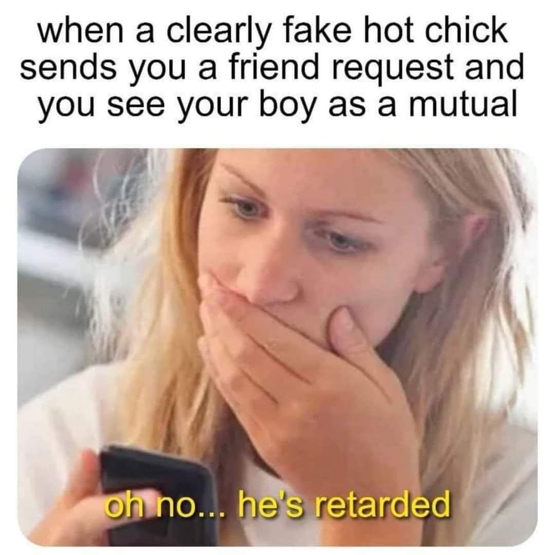 Good thing I don't do social media