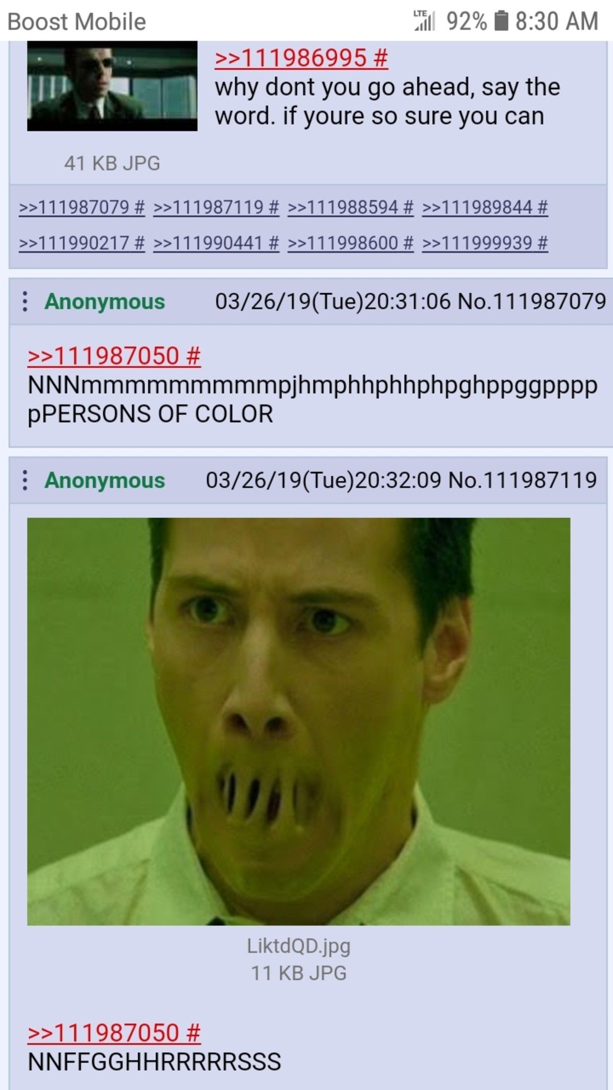 Don't say it