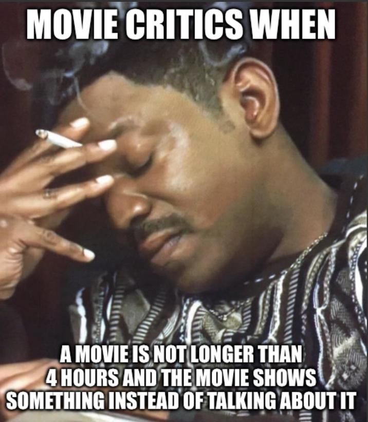 when the movie isn't an audiobook