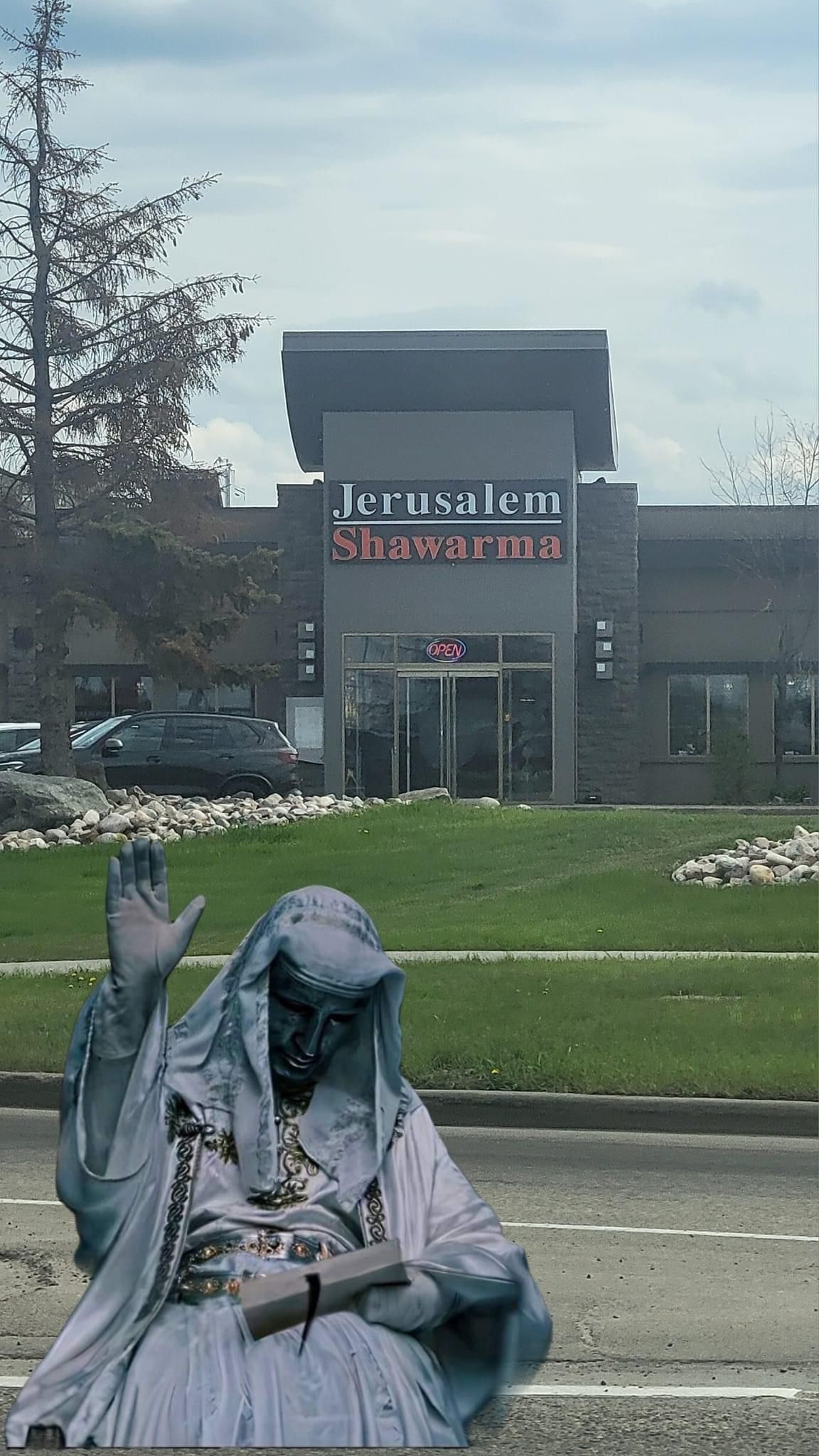 “2 beef shawarma, do we have term?” - King Baldwin IV