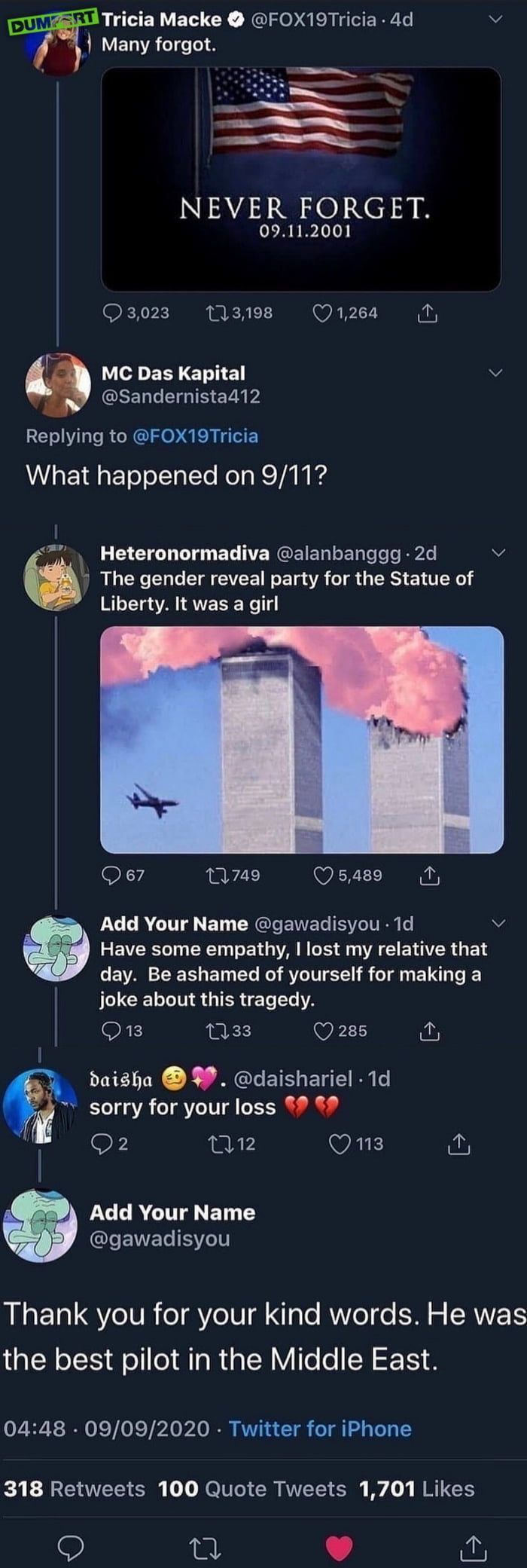 Best pilot big loss