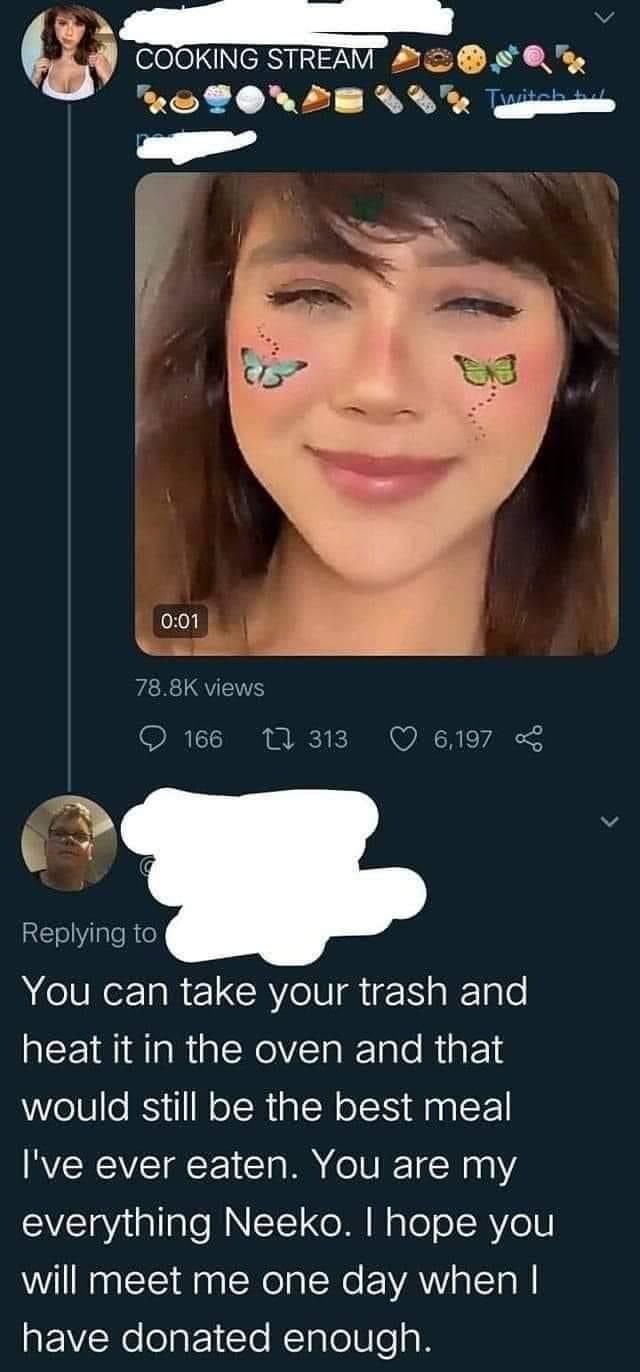 This is not your casual simp