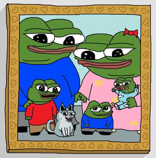 Pepe/apu a day - 899 happy family