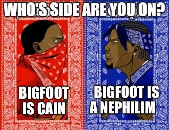 bigfoot is a tulpa