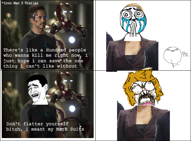 All that went through my head during Iron man 3 trailer