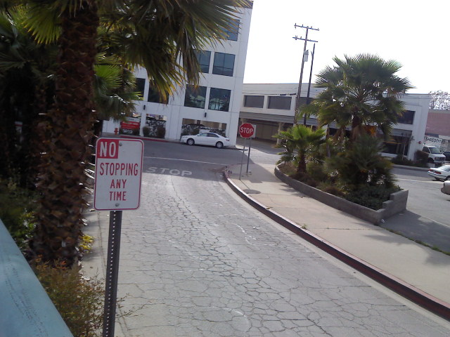 This street was designed to give me a ticket....