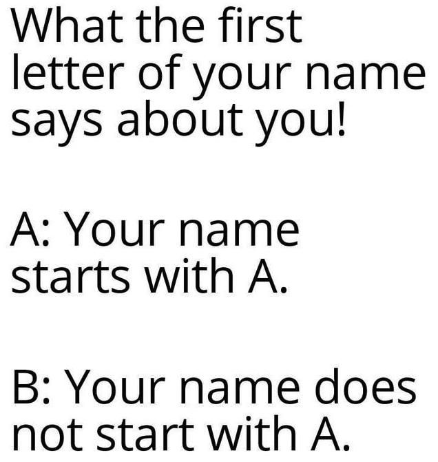 C: it says nothing, it's just a letter, it can't talk