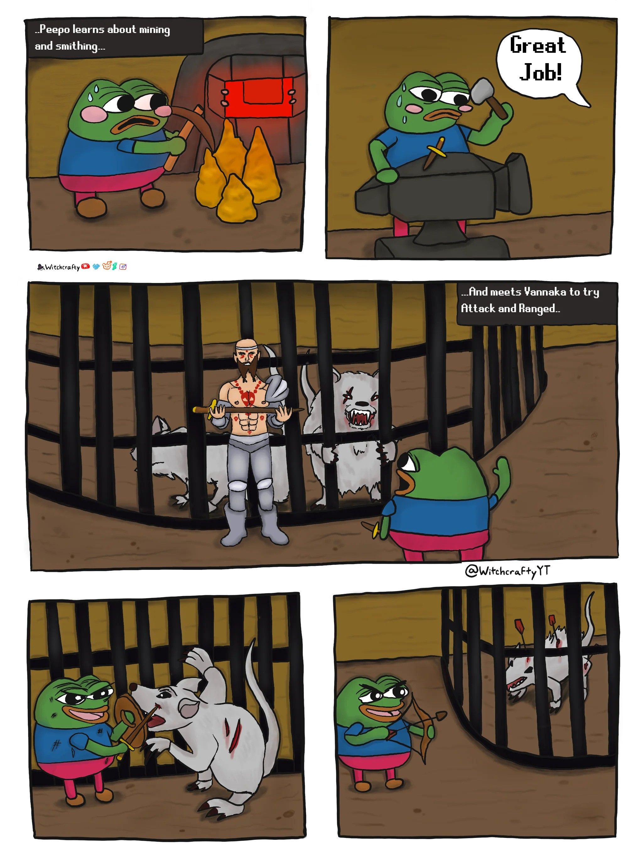 Pepe/apu a day - 930 Runescape part 4