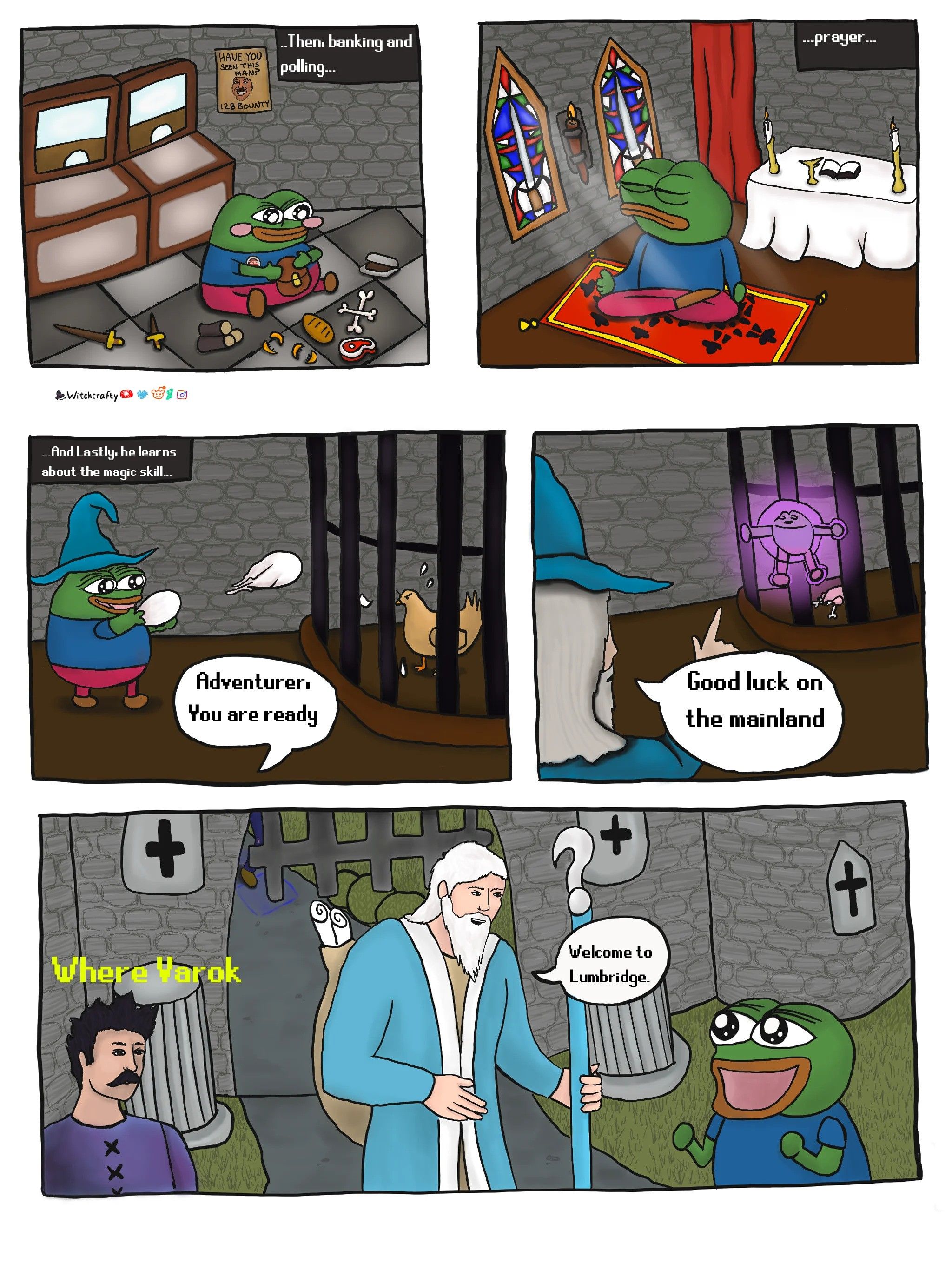 Pepe/apu a day - 931 Runescape part 5