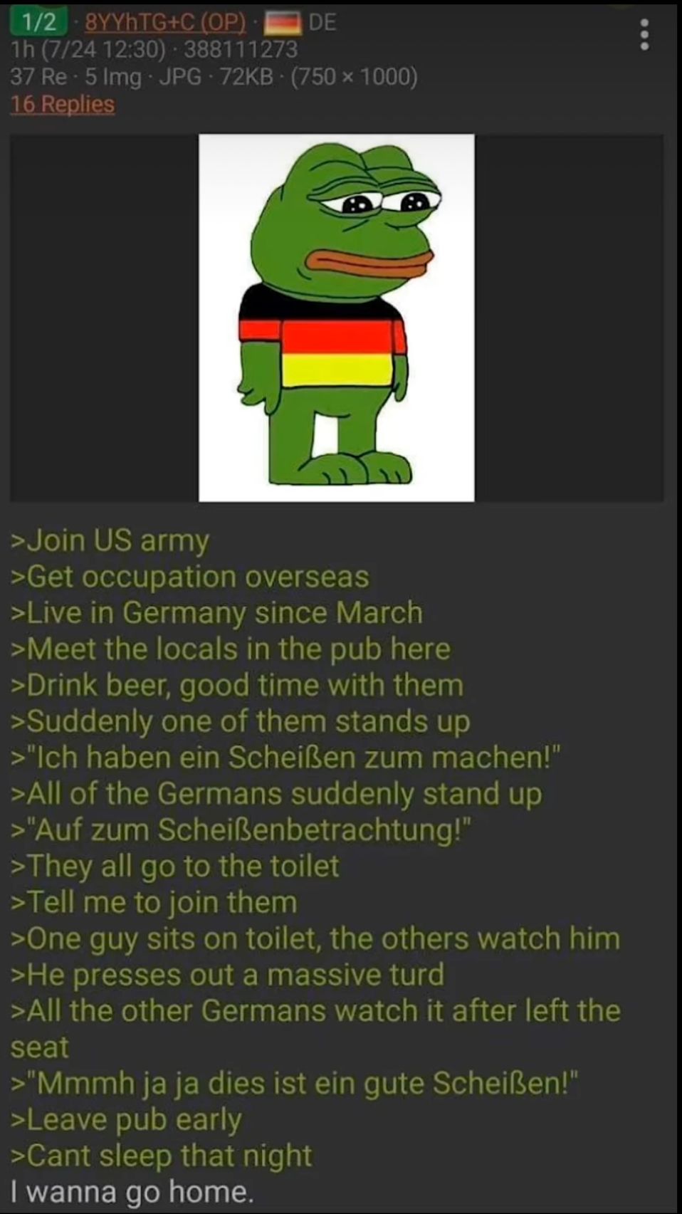 anon in German