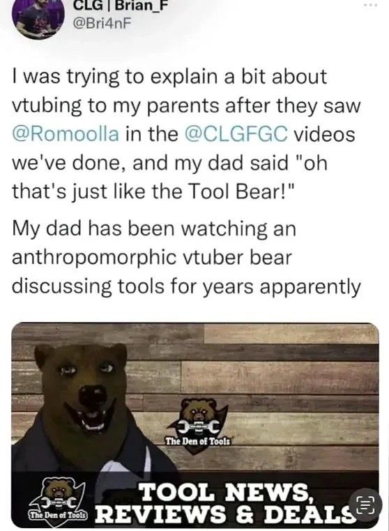 Bear with me