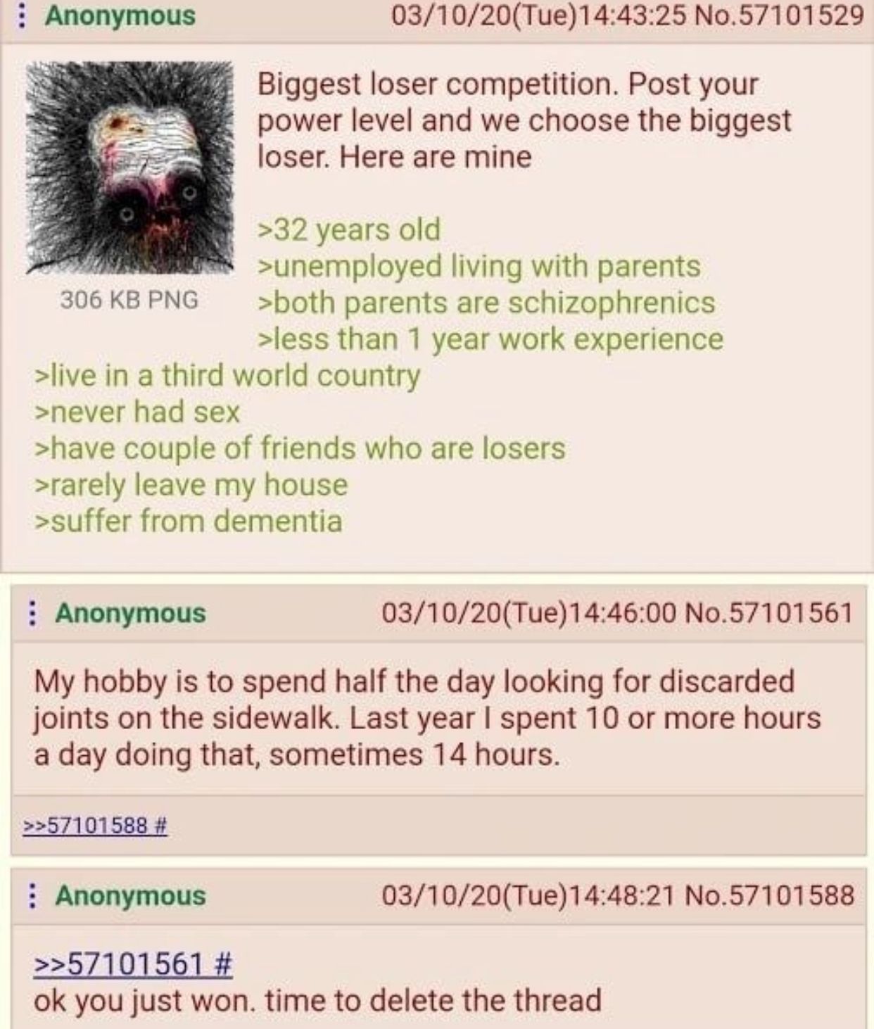 anon is the biggest loser