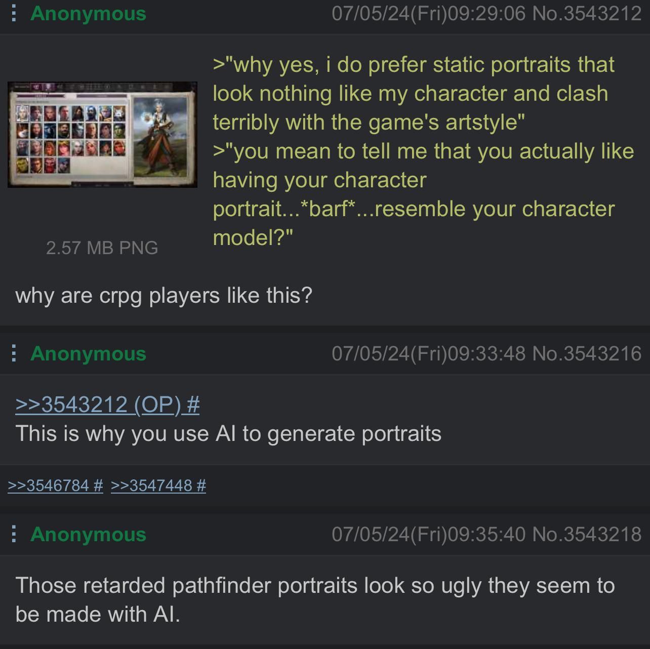 AI haters fighting about whether something is AI made
