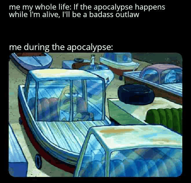 Luckily the apocalypse could again be averted by raising taxes and giving the government more power