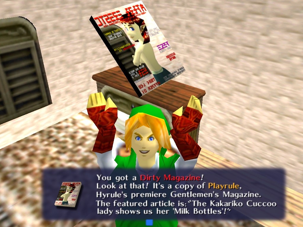Link likes it