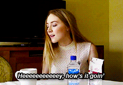 Trying to flirt