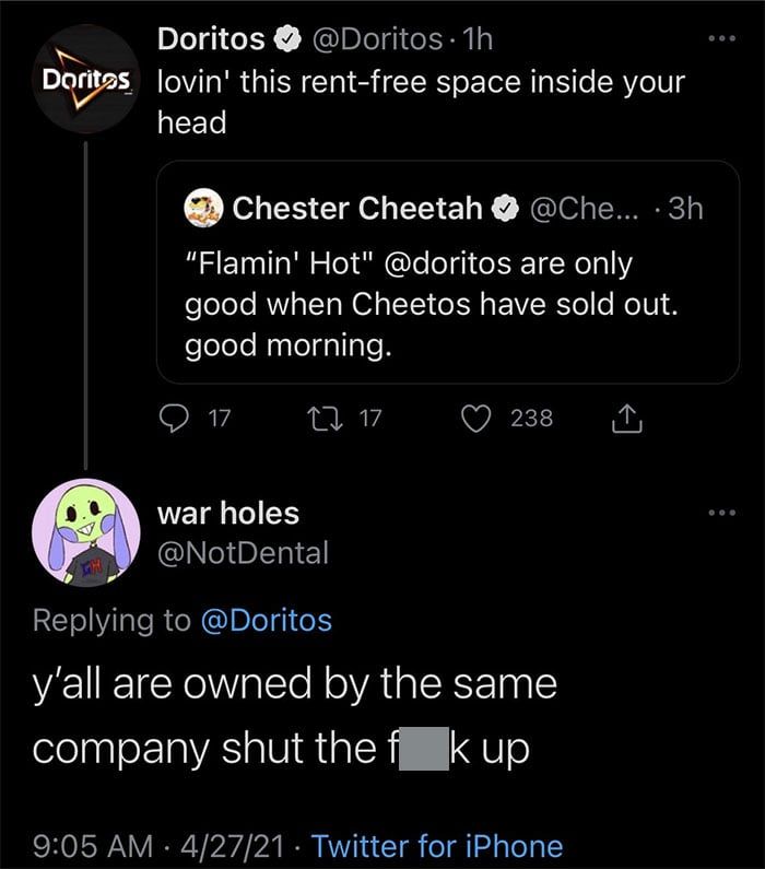 silence, brand