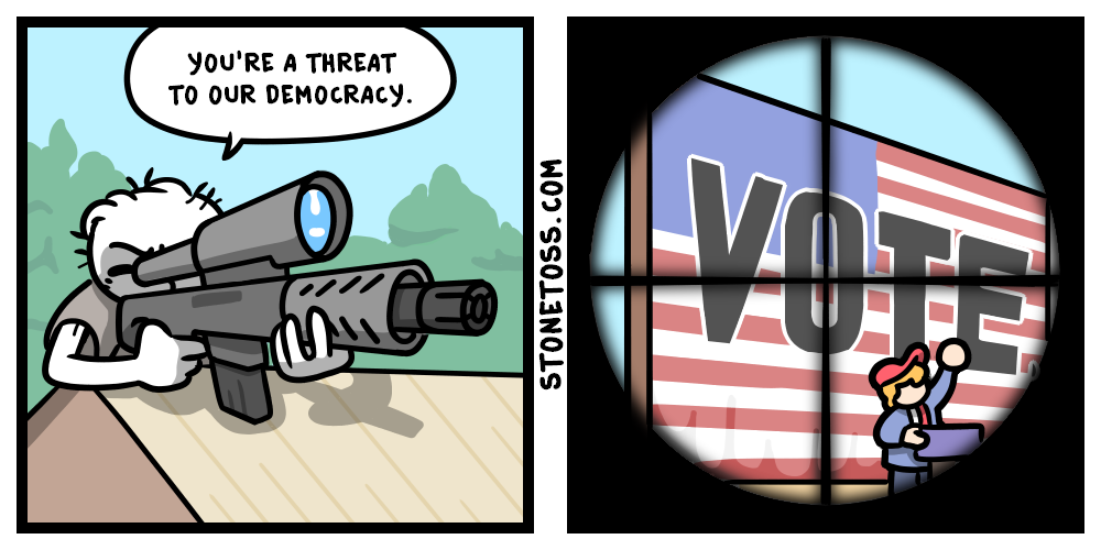 democracy is a threat to democracy
