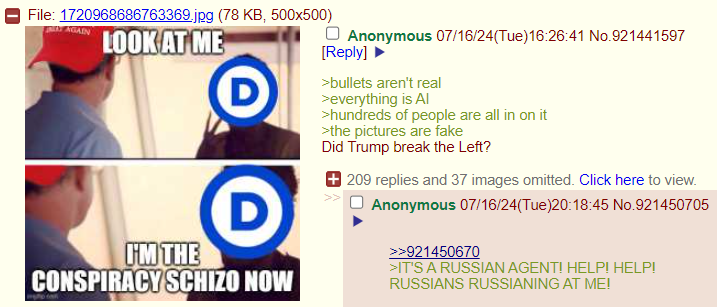 did the media decide on a narrative yet?
