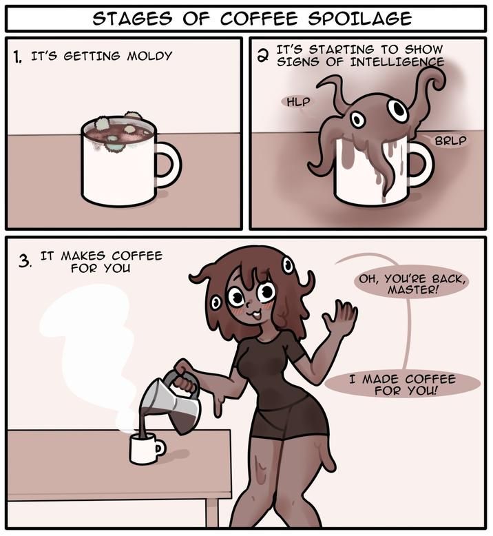 tfw no moldy coffee gf