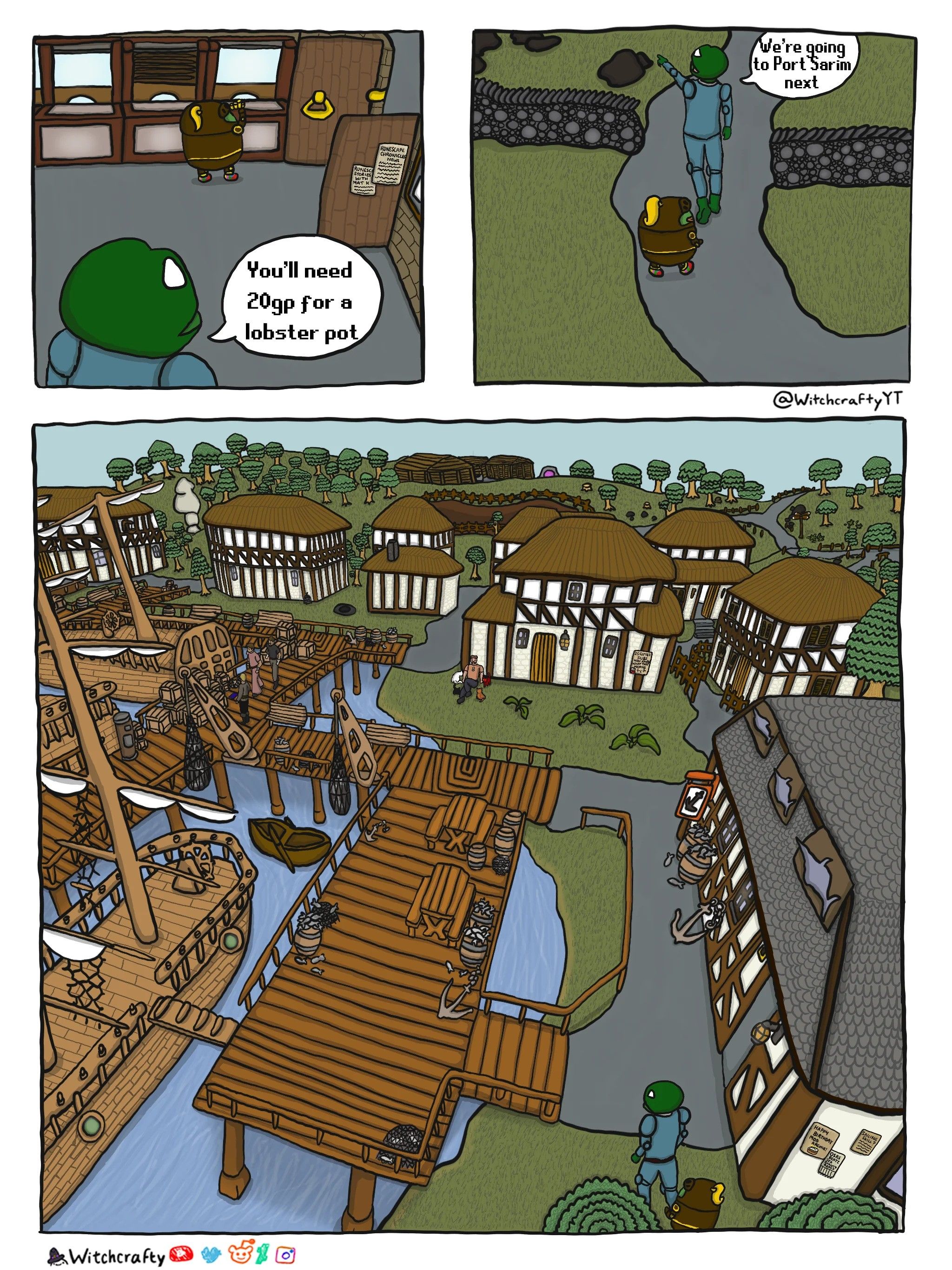 Pepe/apu a day - 954 Runescape part 28
