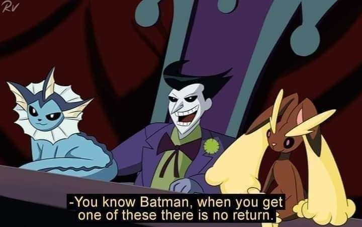"I don't care, me and my six Crobats are taking you down"