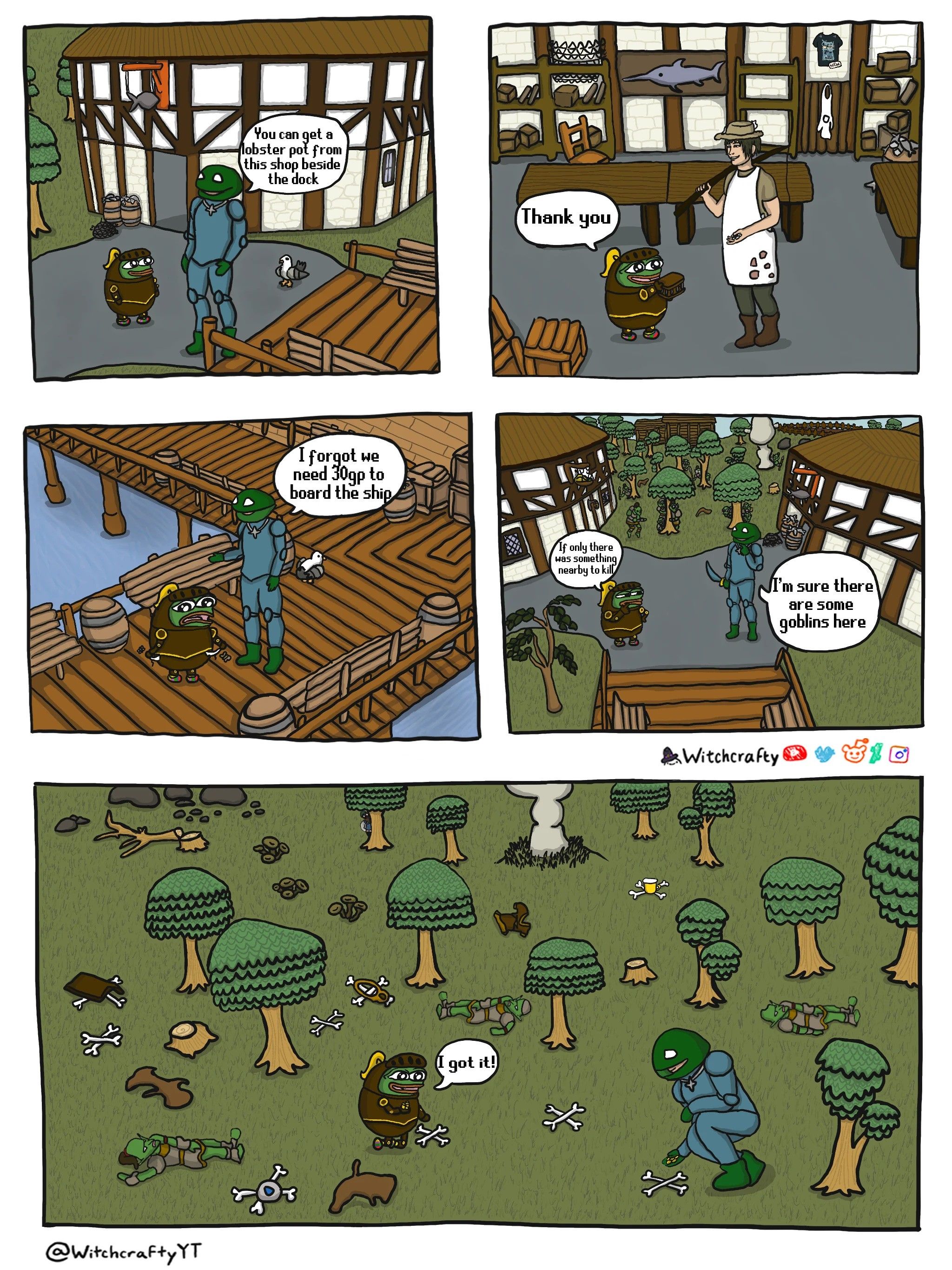 Pepe/apu a day - 955 Runescape part 29