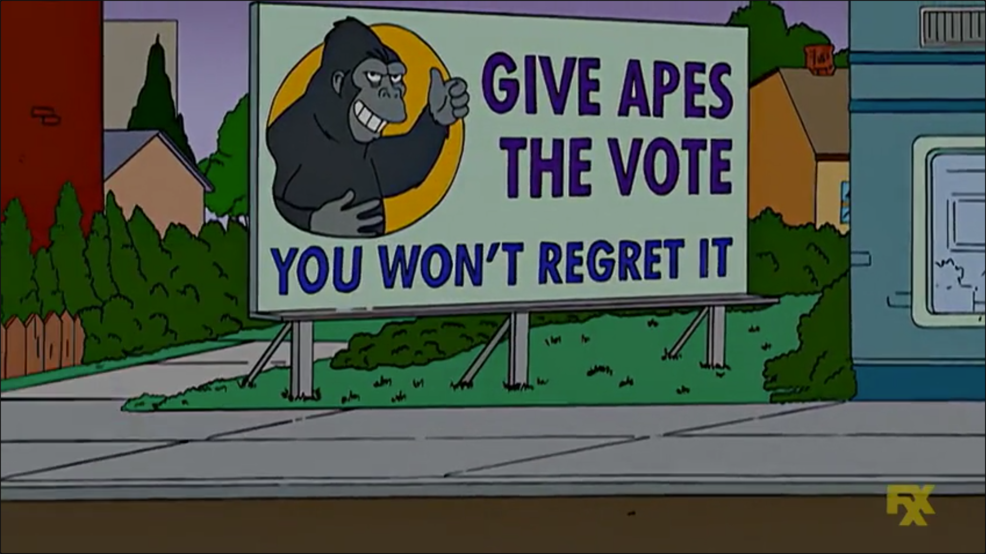 The Simpsons predicted it. (whatever "it" is, you can make up in your mind)