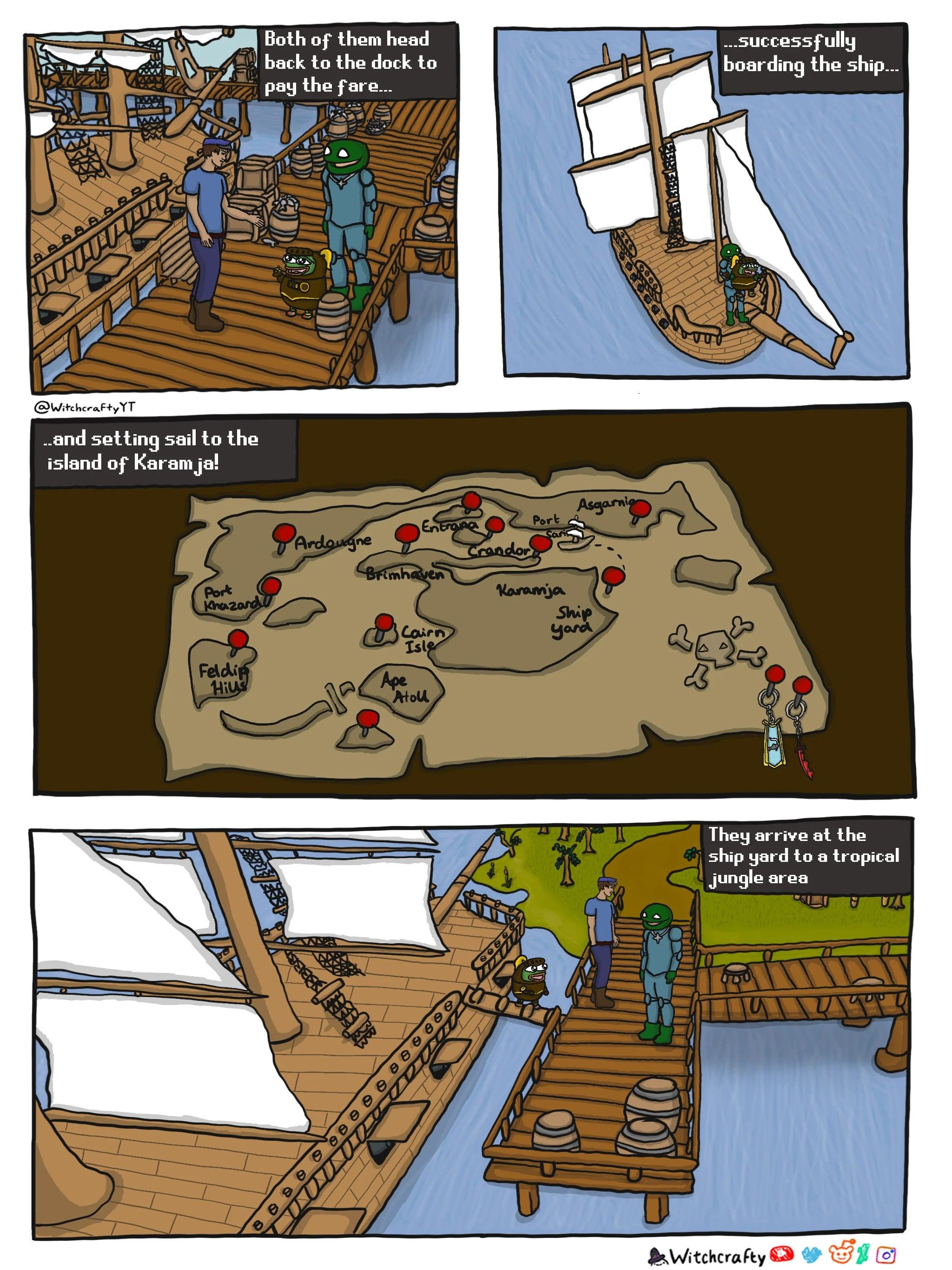 Pepe/apu a day - 956 Runescape part 30
