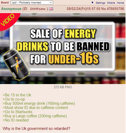 energy drink loicence