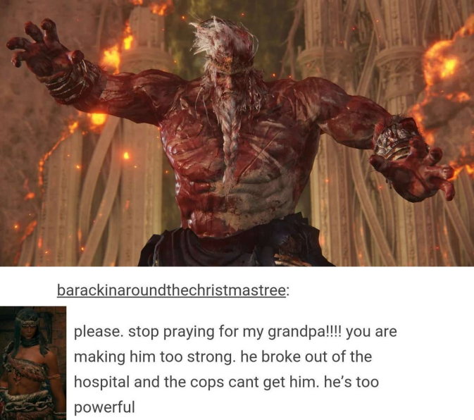 I pray for worthy adversary