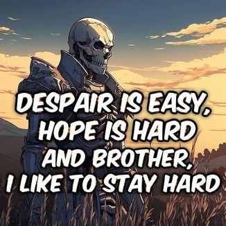 Stay hard brotha