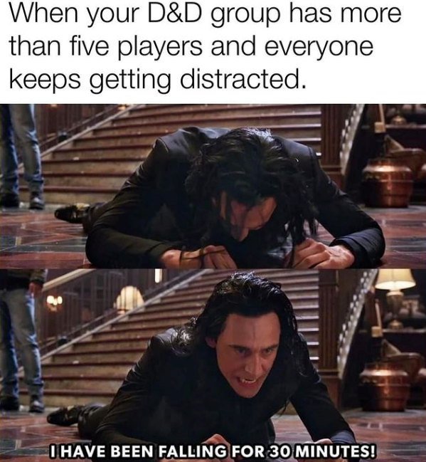 Combat with +5 players can last a long time