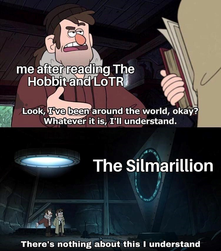 I did not like the Silmarillion